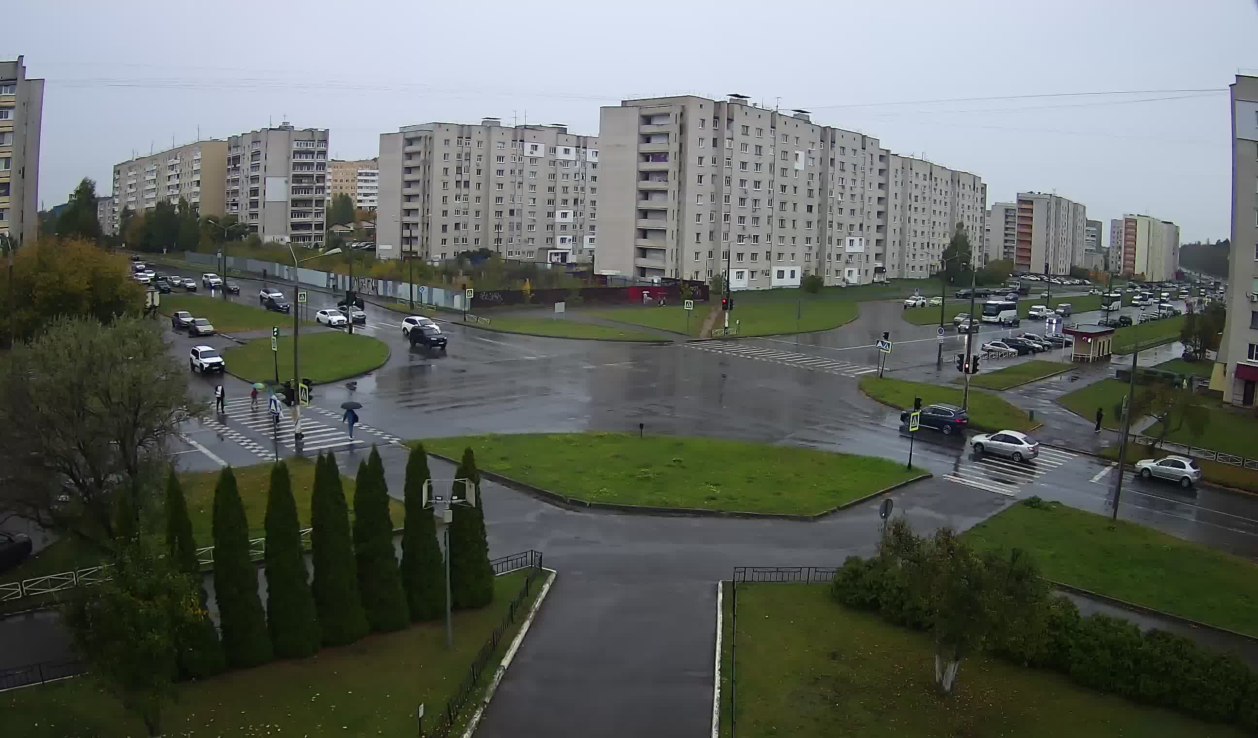 перекресток ул.Курчатова - ул.Московская